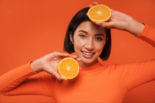 Vitamin C for aging skin cover pic